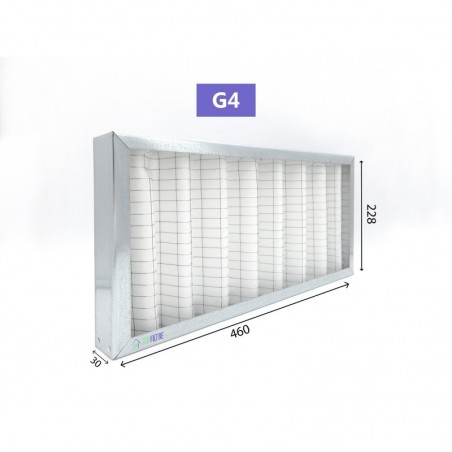 Filtres G4 x2 F7 ALDES centrales T.ZEN