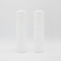 2 filtres bobinés 10" adoucisseur et osmoseur 1 micron - Top Filtre