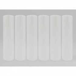Lot de 6 cartouches lisses 9" 3/4 filtres à eau 10µm - Top Filtre