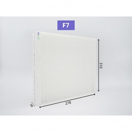 Filtres G4/F7 compatibles ALDES DEE FLY Modulo ou Hygro avec by-pass