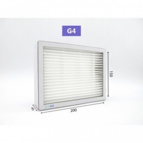 filtres G4 x2 Zehnder Comfoair 100 - Top Filtre