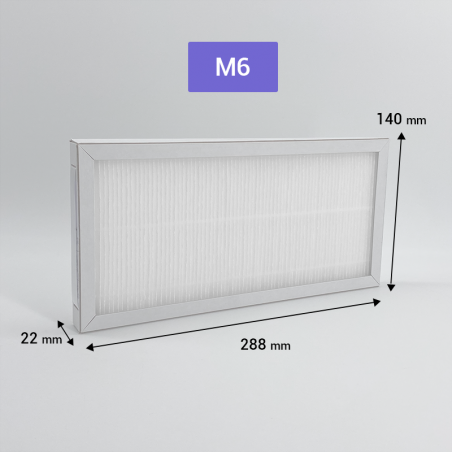 Filtres M6 compatibles France Air Cocoon'2 D180